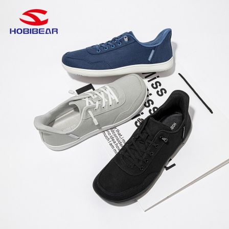 HOBIBEAR男鞋新款宽头鞋运动鞋休闲鞋耐脏舒适百搭男鞋GST0072