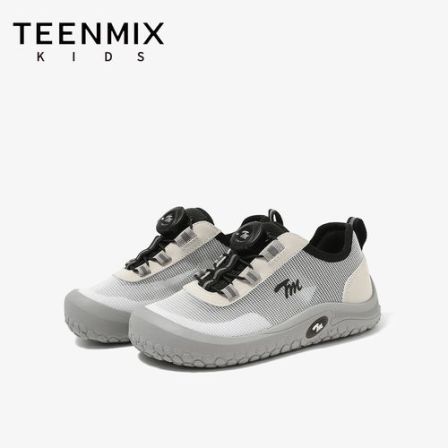 天美意童鞋2026年春夏新款男童户外运动鞋女童轻便网面透气休闲鞋