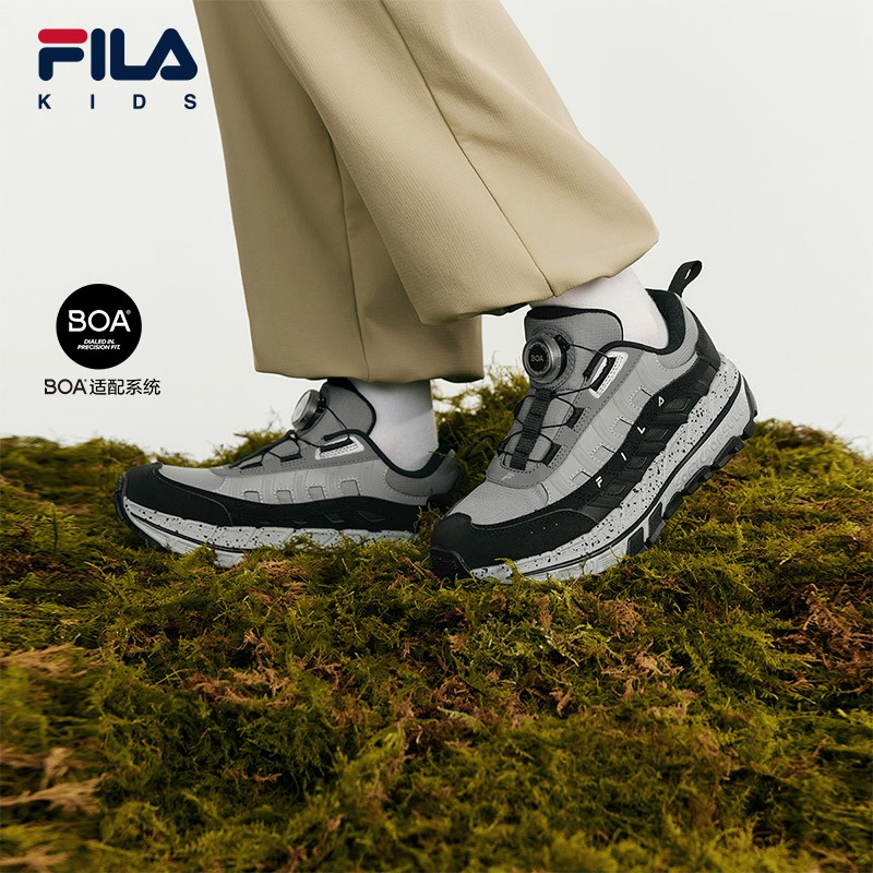 26运动鞋户外风春秋冬季回弹男子徒步男款低帮儿童鞋K15B542507主图