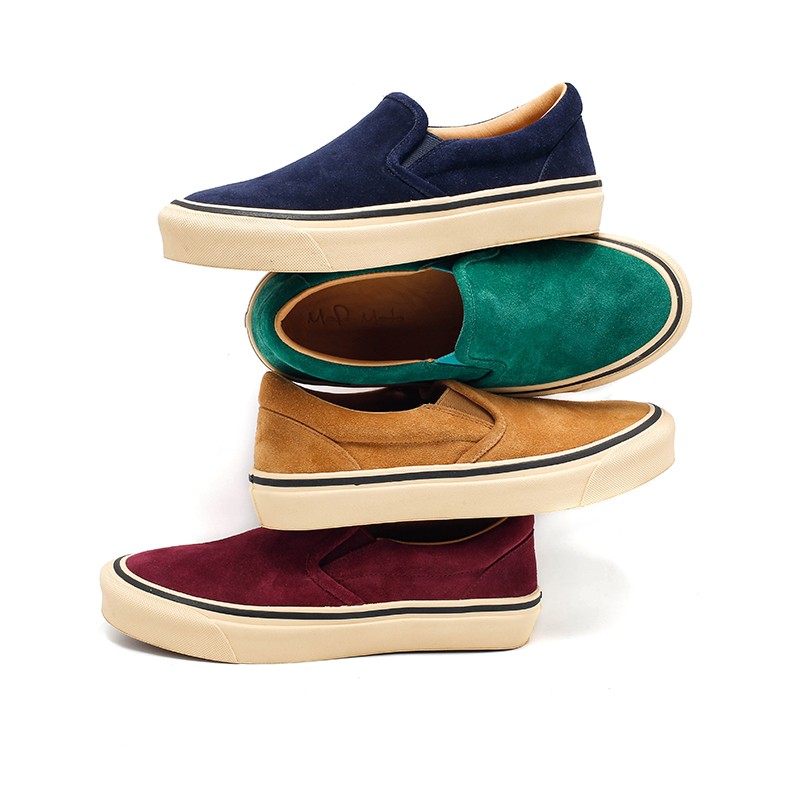 38787-1春秋百搭单鞋复古休闲板鞋女真皮女鞋平底内增高乐福鞋女主图