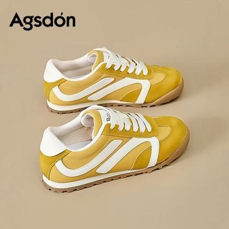 奥古狮登厚底德训鞋轻便芭蕾阿甘鞋百搭休闲运动鞋B153205AA