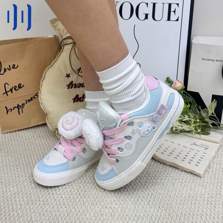 顽刻ollieskate面包鞋鱼板小猫配色秋季BAKE休闲男女国潮滑板鞋