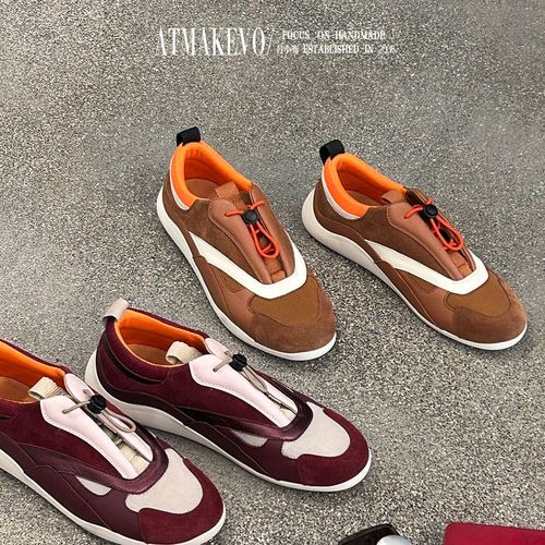 吕小布 | 新中式特调运动鞋 秋冬保暖御寒拼色跑步休闲鞋板鞋0677主图