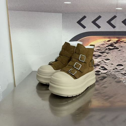 226918新款2025精品百搭潮流马丁靴中筒烟筒黑色女士主图