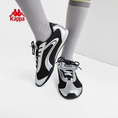 Kappa/卡帕时尚潮流薄底女鞋春季背靠背网面透气低帮休闲鞋子33CA主图