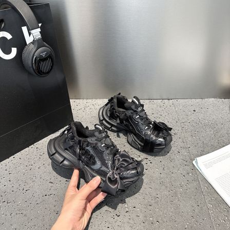 婉君 25秋冬ins风新款休闲时尚百搭透气老爹鞋LWJ26A1S0024