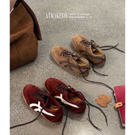 吕小布 | 秋冬新款德训鞋 御寒保暖真皮运动跑步阿甘鞋休闲鞋0720