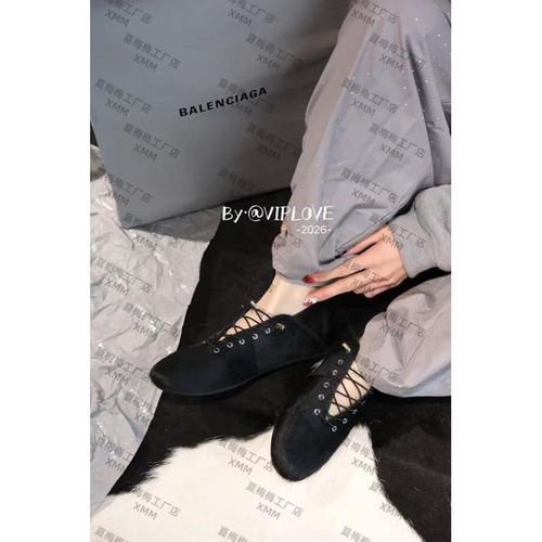 XMM.《2026春款马毛皮鞋》时尚百搭潮流舒适洋气马毛休闲鞋V5276-01主图