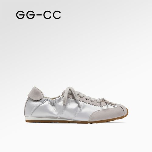 【魔法岛屿】GGCC时尚蝴蝶结芭蕾德训鞋女2026年春季新款休闲鞋6851主图