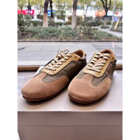 拼接反牛绒休闲德训鞋2098