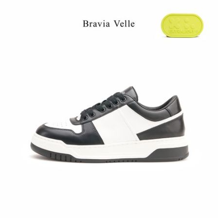 Bravia Velle【意大利牛皮】夏季XL大底百搭舒适厚底男士潮流板鞋