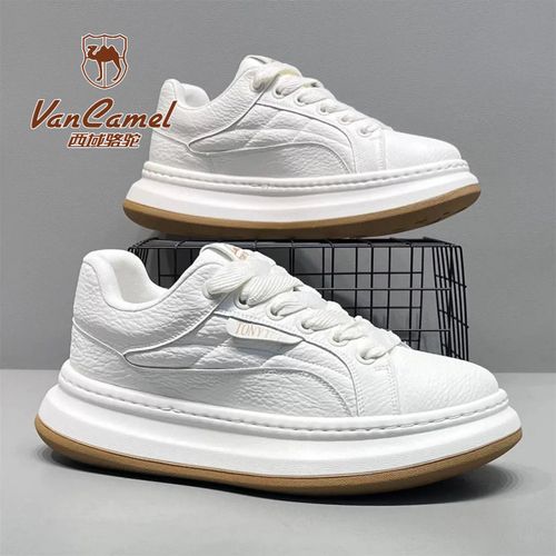 西域骆驼高级休闲鞋厚款户外徒步旅游登山鞋青年百搭舒适跑步鞋主图