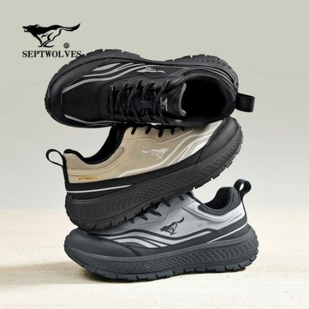 七匹狼2026新款春夏增高防滑耐磨时尚运动休闲鞋轻便透气休闲男鞋