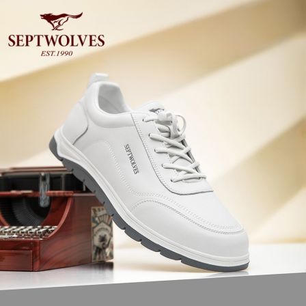 七匹狼男鞋春季2026新款皮鞋男士运动鞋防滑一脚蹬休闲鞋旅游鞋