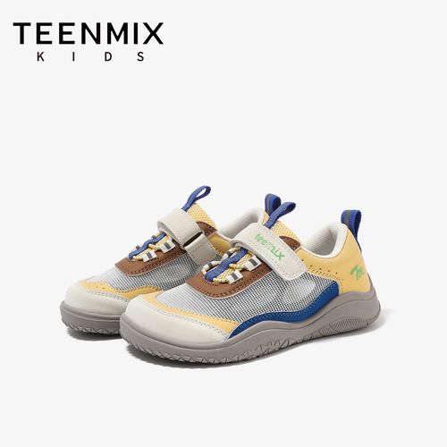 天美意童鞋2026年春夏儿童新款男童户外运动鞋女童网面透气休闲鞋主图