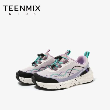 天美意童鞋2026春夏季新款女童跑步鞋儿童户外运动鞋子男童徒步鞋