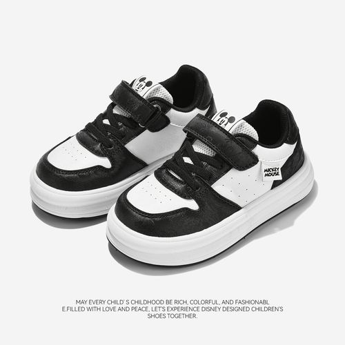 Disney/迪士尼春秋中性女板鞋百搭女童休闲鞋透气运动鞋宝宝男童主图