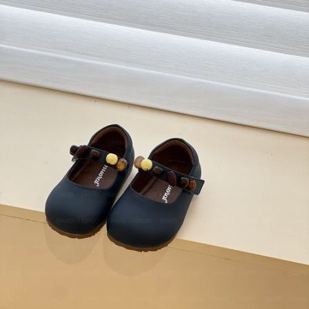 奇诺鼠女童儿童春季新款单鞋时尚百搭个性软底舒适防滑耐磨1846