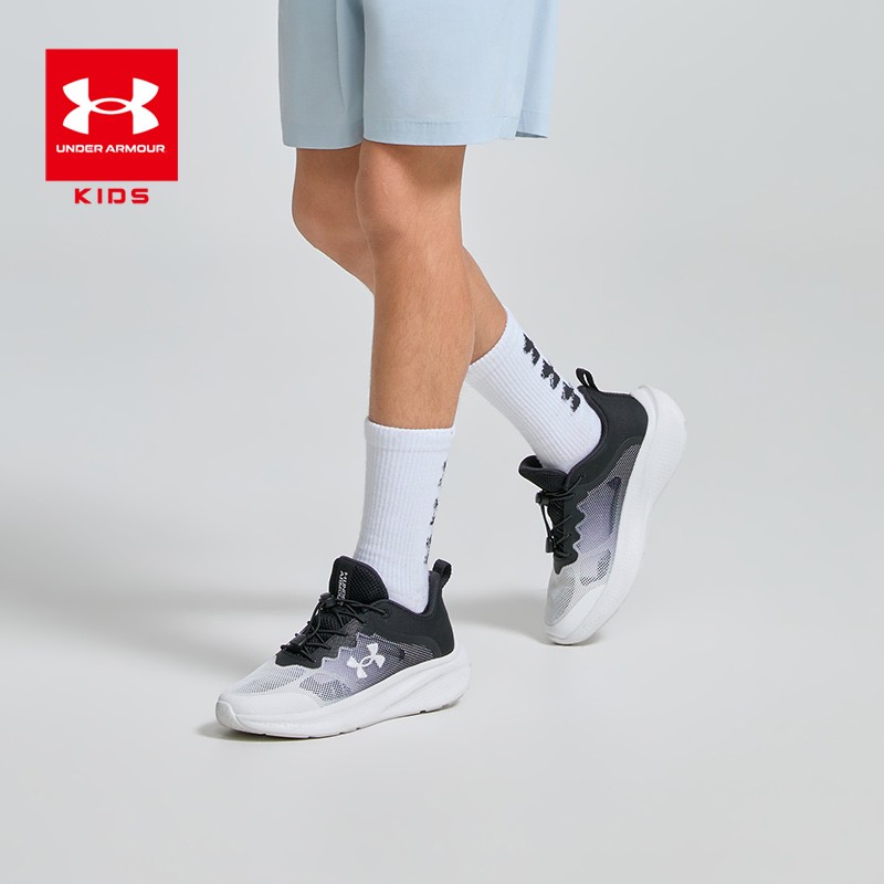 安德玛儿童潮流轻便时尚跑鞋男女童透气舒适运动鞋主图