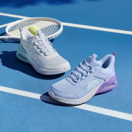 26专柜上新【速干闪穿跑鞋】斯凯奇官方儿童鞋男女童垫气闪穿运动鞋