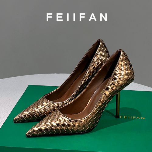 【现货】绝美高跟鞋2025春秋季新款细跟轻奢气质百搭尖头单鞋女7824主图