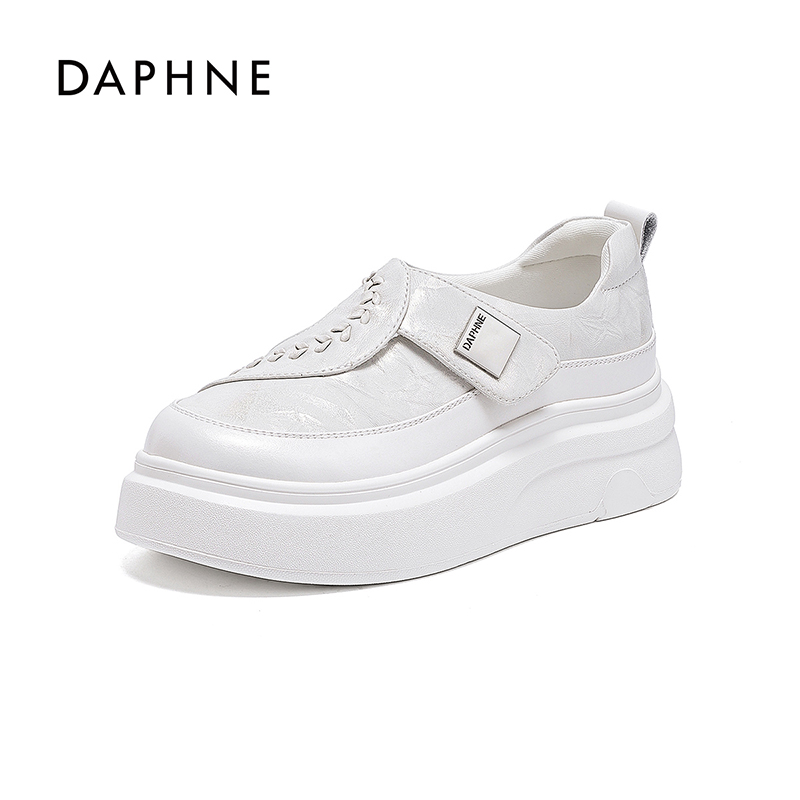 达芙妮新款白色镂空时尚休闲夏运动透气款女鞋百搭LL主图