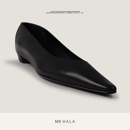 MRHALA 瑾序羊皮尖头单鞋 LX512978