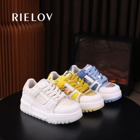 【RIELOV●引力】增高6cm时尚潮流百搭女士休闲鞋9906-2