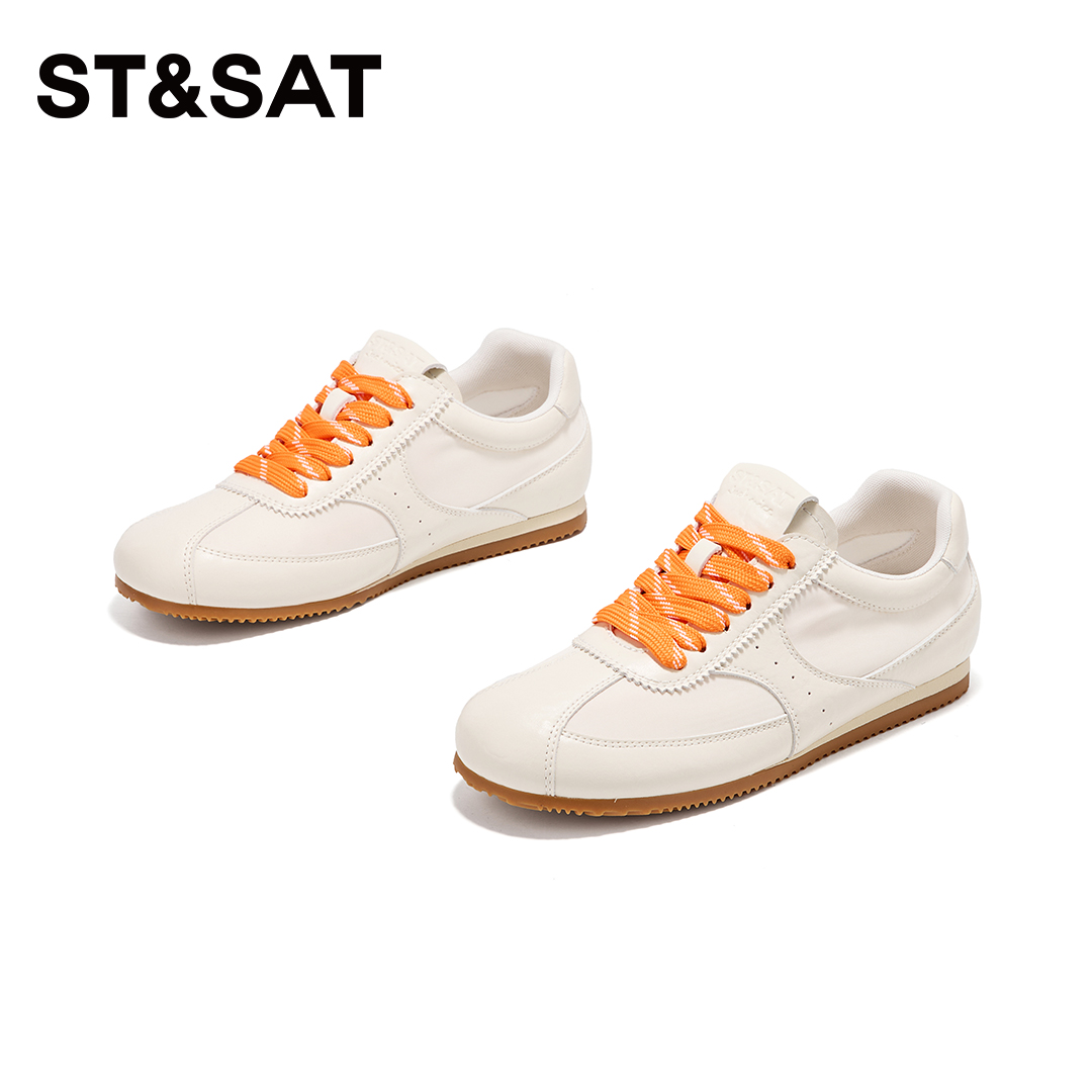 St&Sat/星期六复古德训鞋2025春夏季新款休闲运动鞋轻熟风平底鞋主图