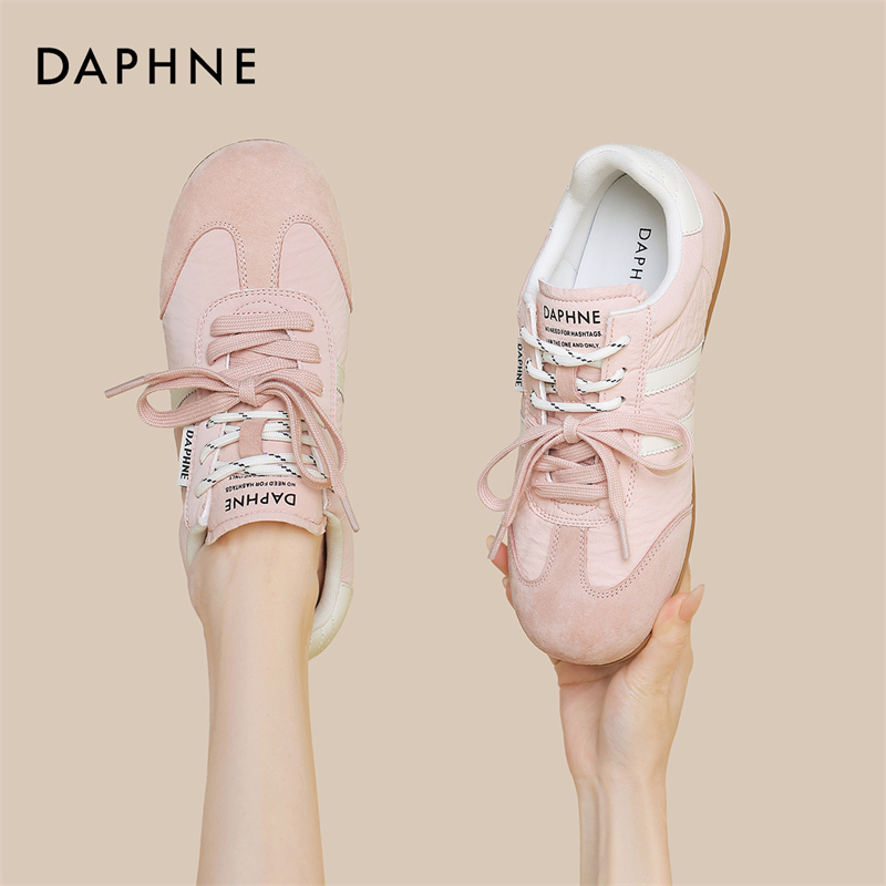 达芙妮今年流行的阿甘鞋夏季2026复古德训鞋久穿不累新款休闲鞋S 主图