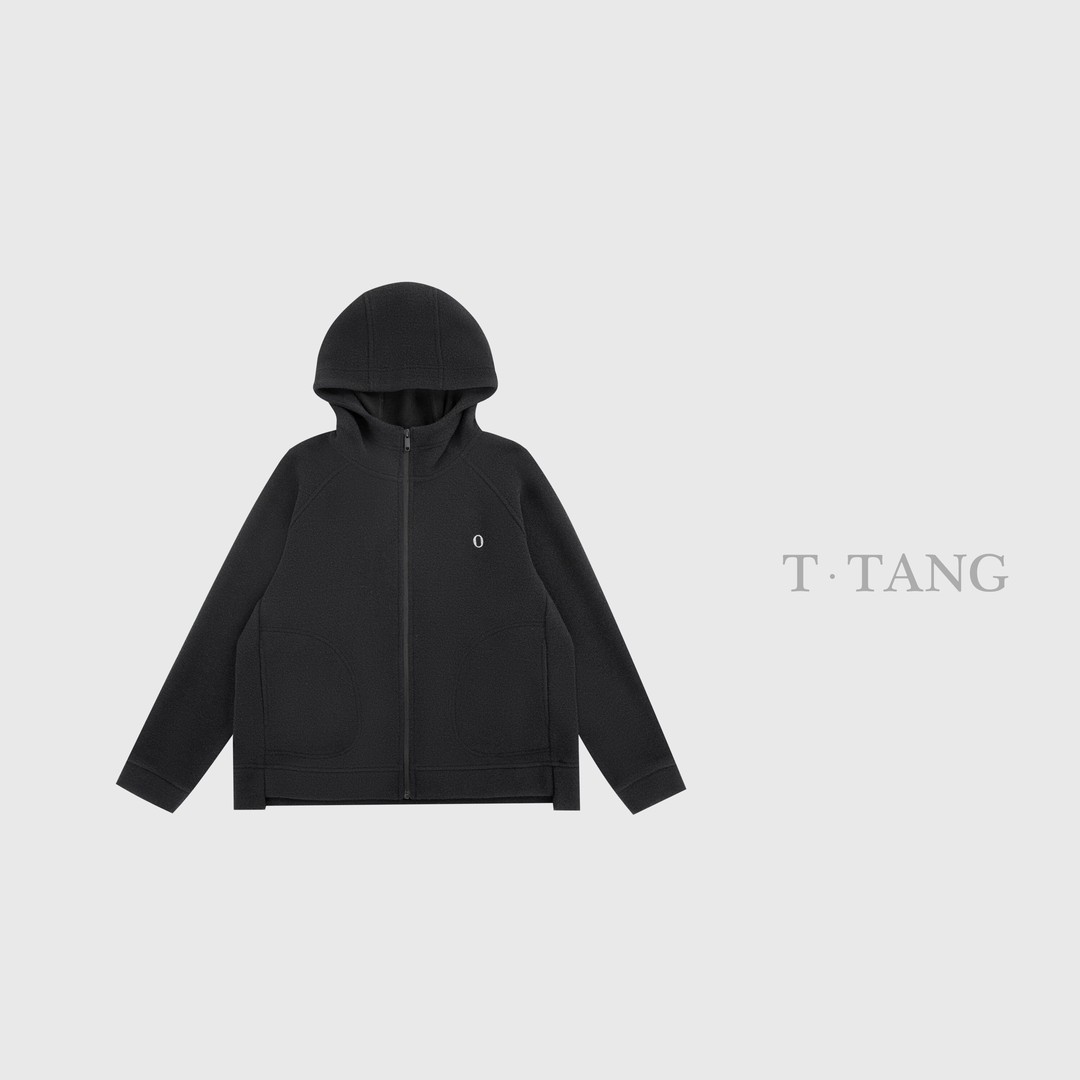 冬季450g山海绒面料休闲加厚时尚连帽宽松保暖外套【6719】55主图