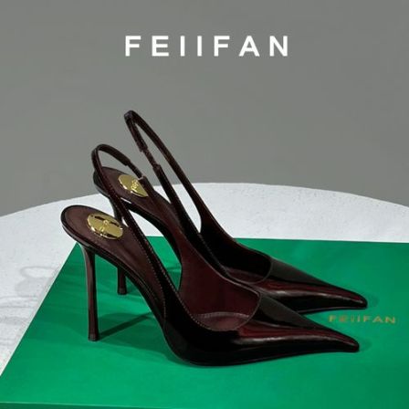 红色高跟鞋2026春夏新款细跟高级感轻奢气质百搭单鞋女3040