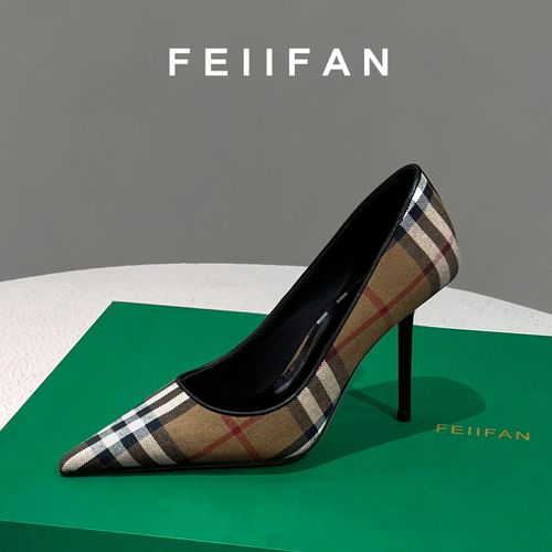 【现货】绝美高跟鞋2025春秋新款细跟高级感法式气质尖头单鞋女7825主图