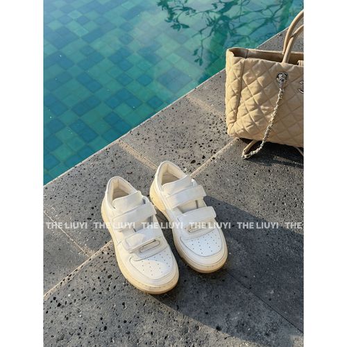 【LIUYI】真皮魔术贴增高小白鞋休闲板鞋3005主图