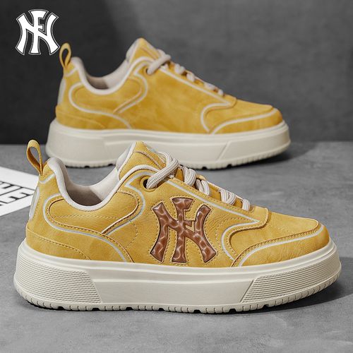 FN男鞋2026春季新款男士低帮经典休闲运动鞋百搭厚底增高板鞋潮鞋主图