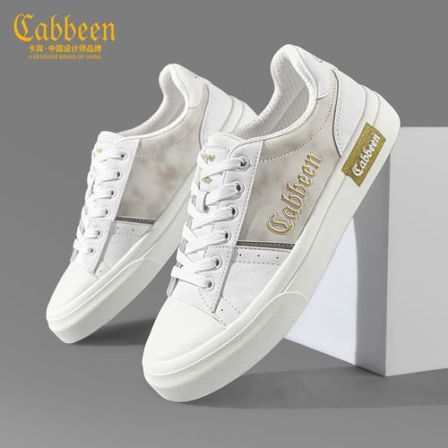 卡宾2026官方正品男鞋春天新款男生低帮巨帅潮鞋子男春季小白鞋
