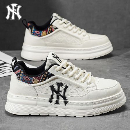 FN男鞋2026春季新款爆款时尚休闲鞋百搭运动小白鞋低帮软底板鞋子