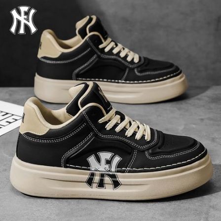 FN男鞋2026春季季新款加绒轻便休闲板鞋男款时尚百搭增高运动潮鞋