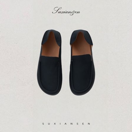 【素先森】26夏季新款一脚蹬软底懒人反绒男士渔夫鞋DDYS2597