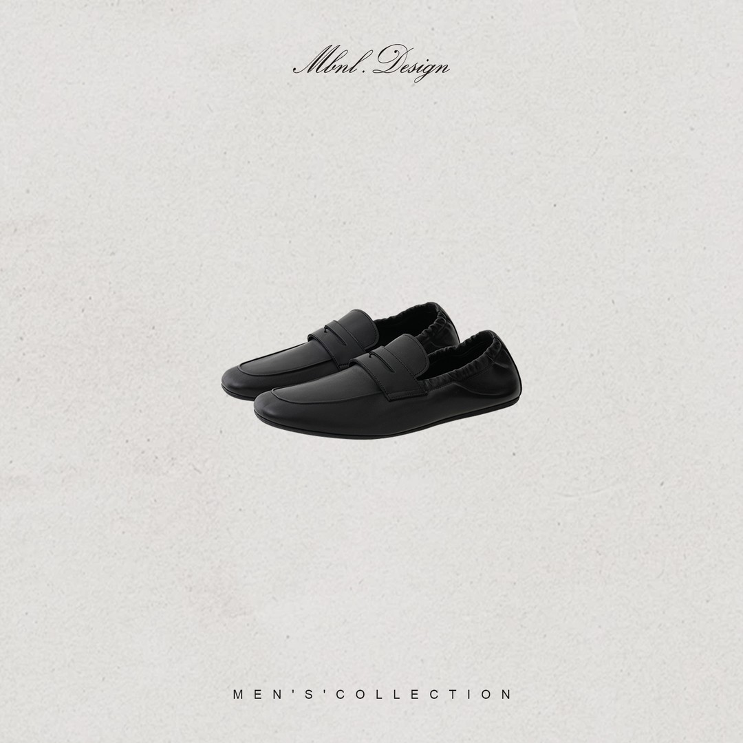 MBNL-F/秦磊男装「MP·Nera」牛反绒/牛皮柔韧舒适乐福鞋LL-WXZ9052主图