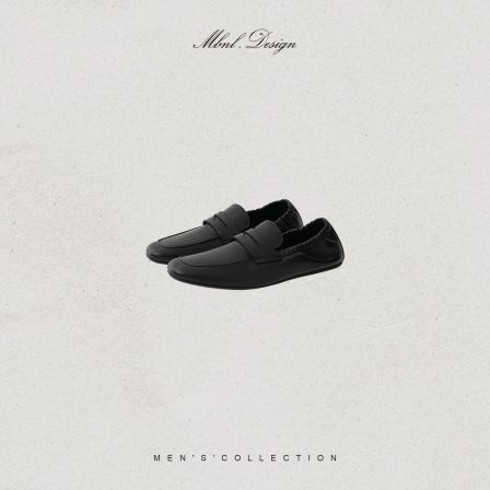 MBNL-F/秦磊男装「MP·Nera」牛反绒/牛皮柔韧舒适乐福鞋LL-WXZ9052