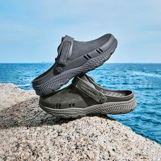 斯凯奇官方夏季男鞋透气休闲舒适耐磨防滑沙滩鞋运动鞋洞洞鞋凉拖主图