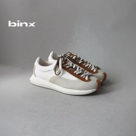 阿甘鞋手工头层牛皮透气休闲运动鞋男女同款优质宽楦真皮百搭