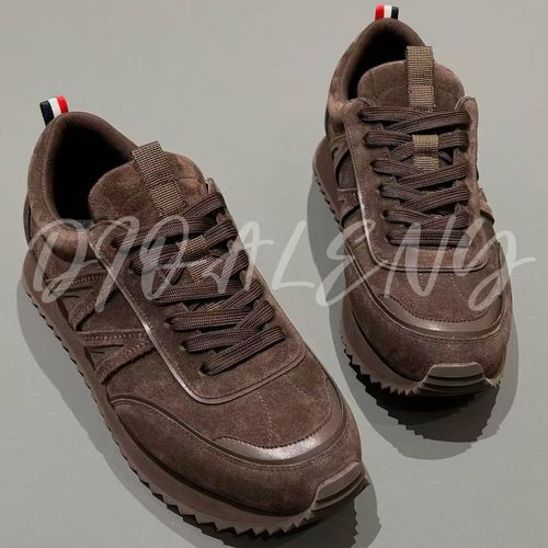 【帅老板】9115冬季轻奢男士高品质百搭复古拼色休闲运动鞋主图