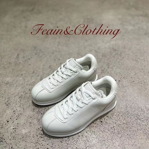 高端定制男士春夏新品头层羊皮4.5Cm增高面包鞋Q3252主图