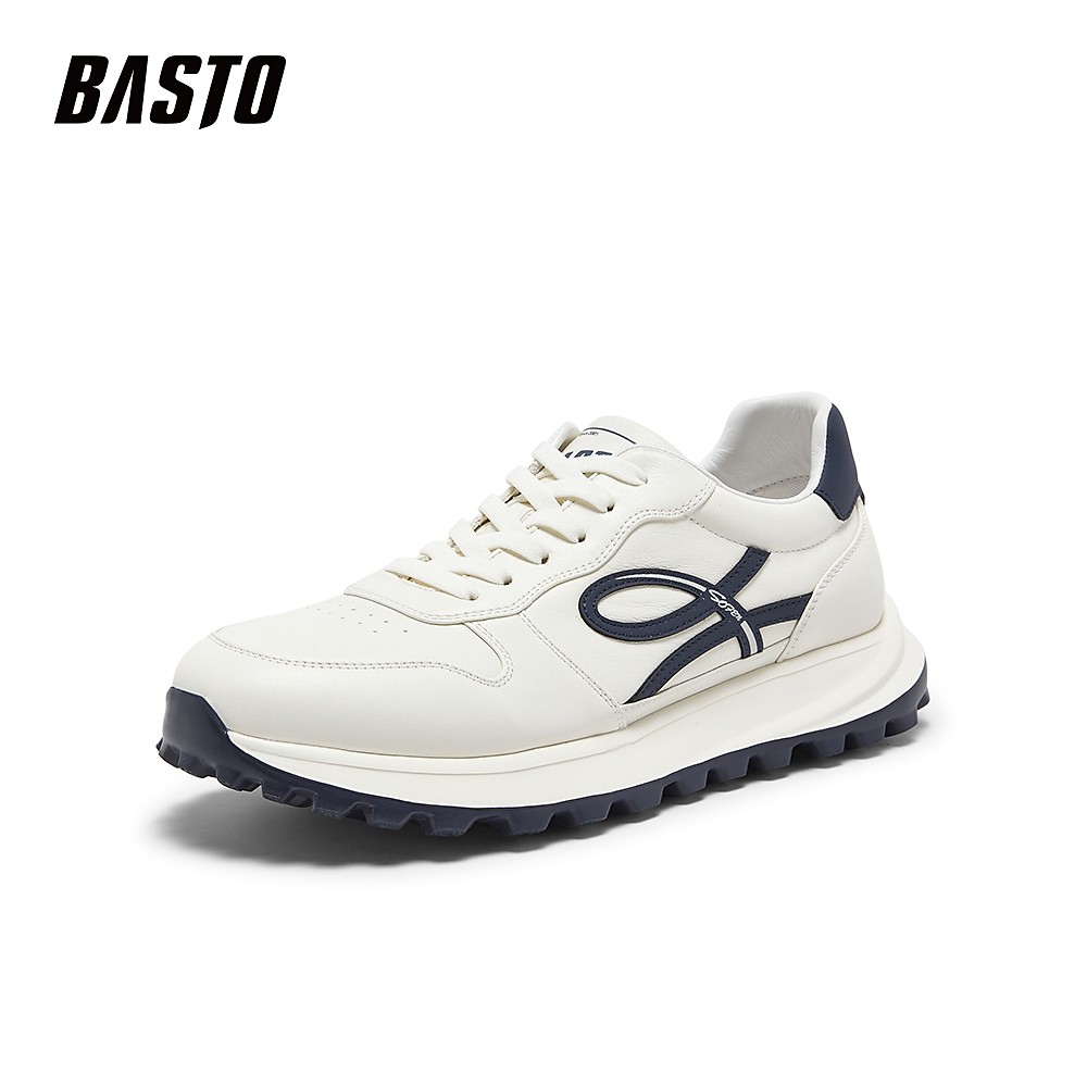 百思图2026春季新款商场同款阿甘鞋时尚复古运动男鞋26750AM6主图