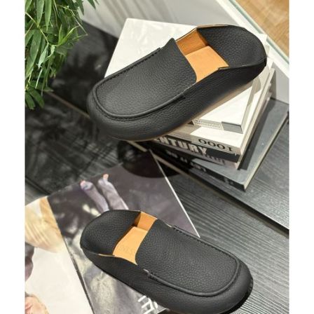 【张茂studio】早春新款复古乐福鞋软底软皮男士透气豆豆鞋懒人鞋子