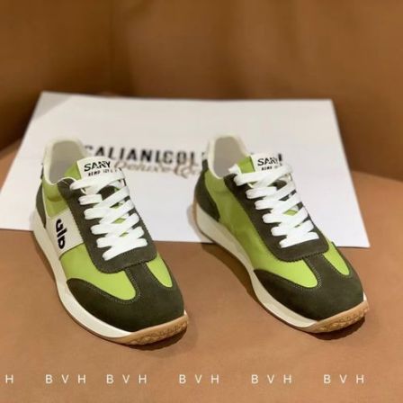 【春款上新】男士皮布拼接透气软底休闲阿甘鞋JSB218