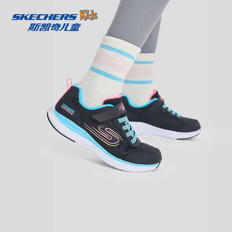 一口价！春季上新【足弓跑鞋】斯凯奇官方童鞋复古薄绒保暖轻便主图