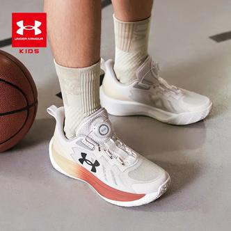 Under Armour/安德玛儿童新款春夏季减震透气休闲运动轻便篮球鞋主图
